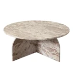 Nebula Round Marble Coffee Table By Diamond Sofa - Image 4
