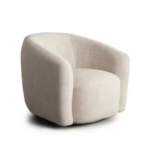 Ocean Fabric Accent Swivel Chair By Diamond Sofa