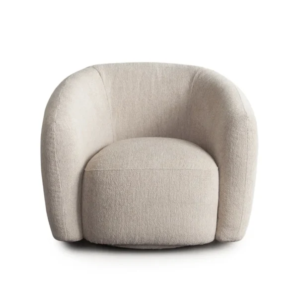Ocean Fabric Accent Swivel Chair By Diamond Sofa - Image 2
