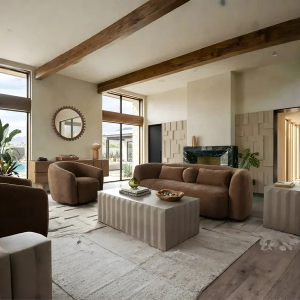 Ocean Fabric Accent Swivel Chair By Diamond Sofa - Image 4