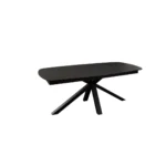 Onyx Black Extendable Dining Table By Diamond Sofa - Image 3