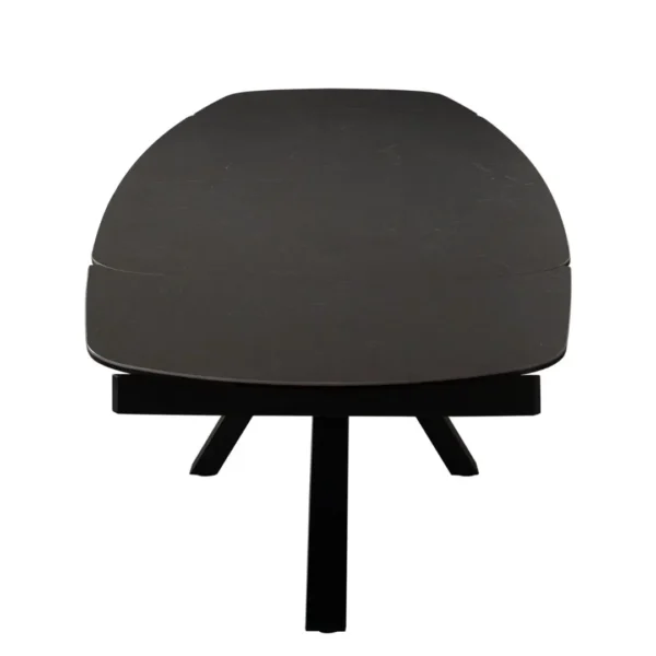 Onyx Black Extendable Dining Table By Diamond Sofa - Image 5