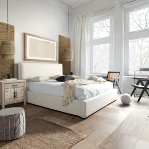 Palm Natural Nightstand Solid Wood By Diamond Sofa