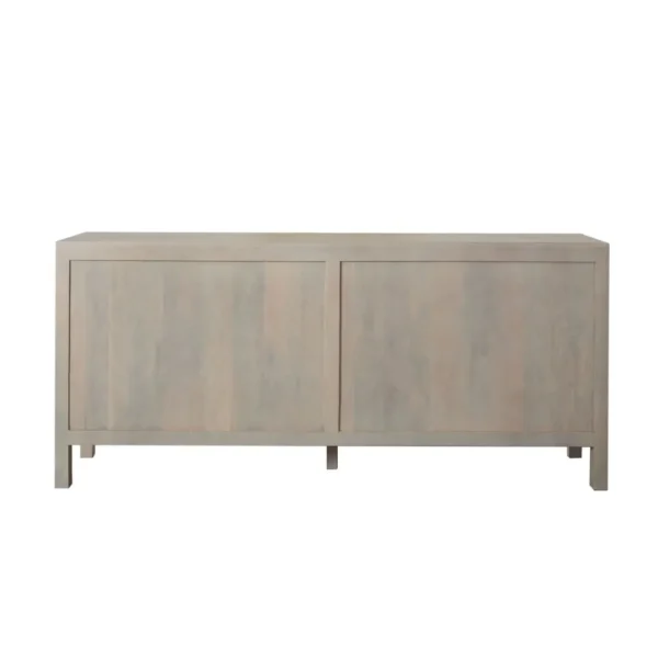Palm Modern Sideboard in Natural By Diamond Sofa - Image 4