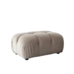 Paloma Rectangle Velvet Ottoman By Diamond Sofa