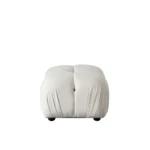 Paloma Rectangle Velvet Ottoman By Diamond Sofa - Image 3