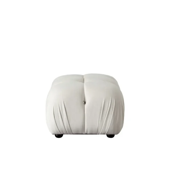 Paloma Rectangle Velvet Ottoman By Diamond Sofa - Image 3