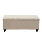 Park Ave Tufted Storage Bench For Bedroom By Diamond Sofa - Image 2