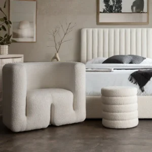 Pulse Boucle Accent Chair By Diamond Sofa