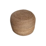 Modern Round Accent Pouf By Diamond Sofa - Image 2