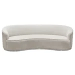 Raven Light Cream Velvet Sofa By Diamond Sofa - Image 2