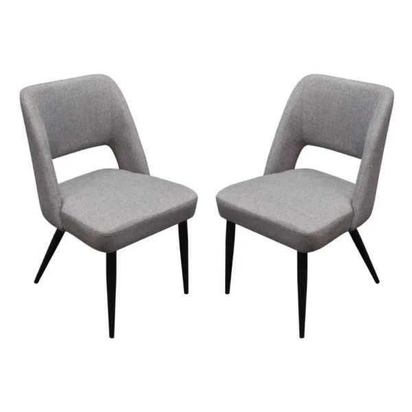 Reveal Modern Contemporary Dining Chair Set of 2 By Diamond Sofa - Image 2