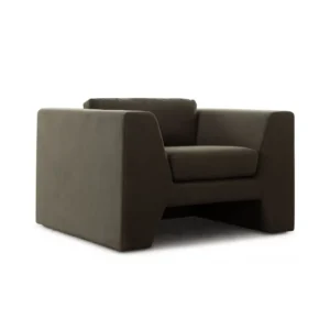 Rift Contemporary Armchair Velvet By Diamond Sofa