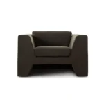 Rift Contemporary Armchair Velvet By Diamond Sofa - Image 3