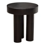 Rune Wood Round End Table By Diamond Sofa - Image 4