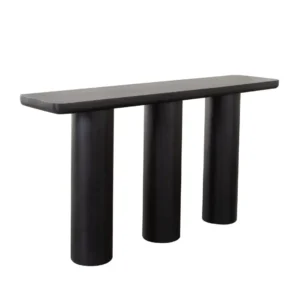 Rune Wood Black Table Console By Diamond Sofa