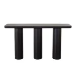 Rune Wood Black Table Console By Diamond Sofa - Image 3