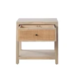 Sadler Solid Mango Wood Nightstand By Diamond Sofa - Image 5