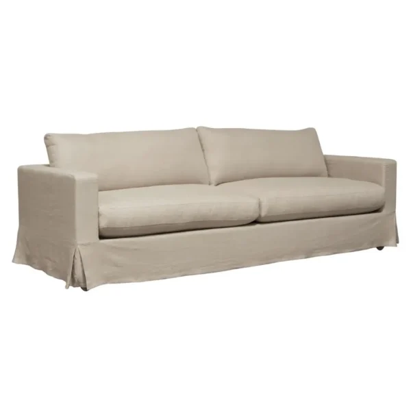 Savannah Modern Slipcovered Sofa By Diamond Sofa - Image 4