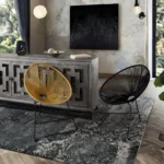 Sativa Orange Accent Chair Set of 2 By Diamond Sofa - Image 6