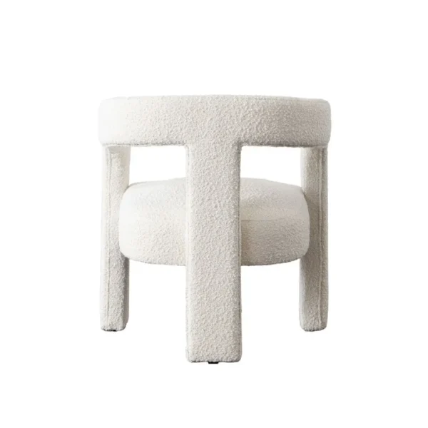Scout Fabric Boucle Dining Chair By Diamond Sofa - Image 3