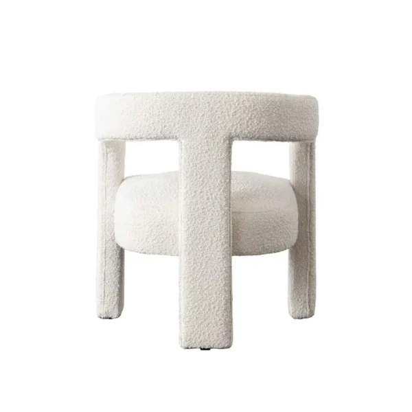 Scout Fabric Boucle Dining Chair By Diamond Sofa - Image 7