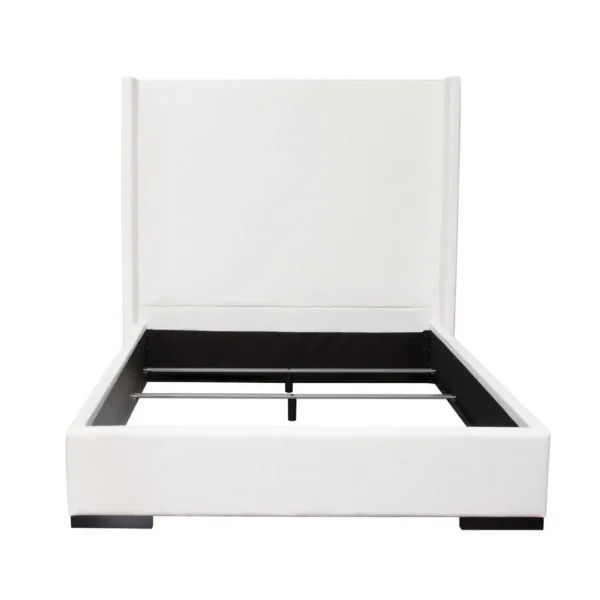 Seattle Queen White Contemporary Bed By Diamond Sofa - Image 2