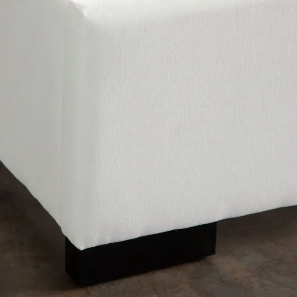 Seattle Queen White Contemporary Bed By Diamond Sofa - Image 5