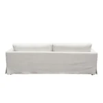 Seattle Loose Back White Loveseat By Diamond Sofa - Image 4