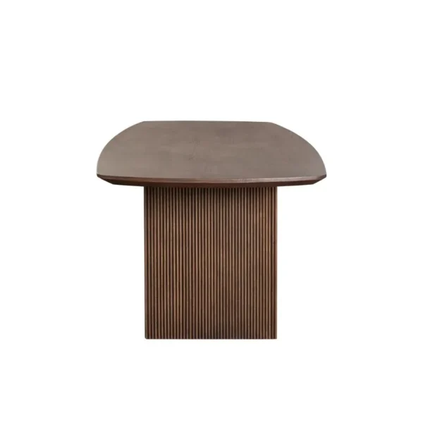 Sienna Dark Oak Dining Table By Diamond Sofa - Image 4