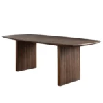 Sienna Dark Oak Dining Table By Diamond Sofa - Image 3