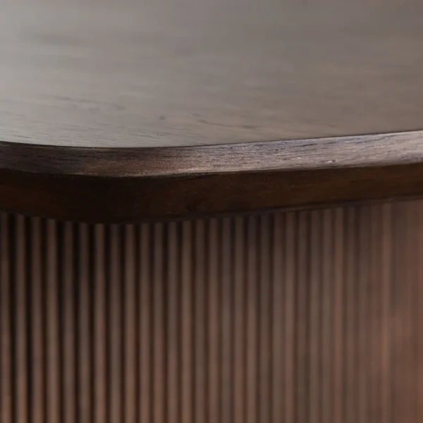 Sienna Dark Oak Dining Table By Diamond Sofa - Image 5