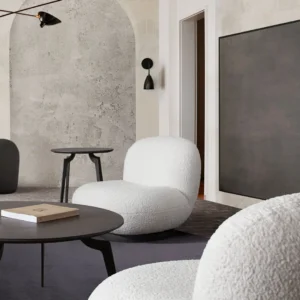 Simone Swivel Sheepskin Accent Chair By Diamond Sofa