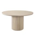 Siren 54" Round Pedestal Dining Table By Diamond Sofa - Image 2