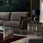 SOHO Rectangular Glass End Table By Diamond Sofa