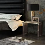 SOHO Rectangular Glass End Table By Diamond Sofa - Image 6