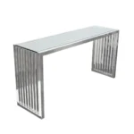 SOHO Modern Glass Console Table By Diamond Sofa