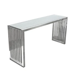 SOHO Modern Glass Console Table By Diamond Sofa
