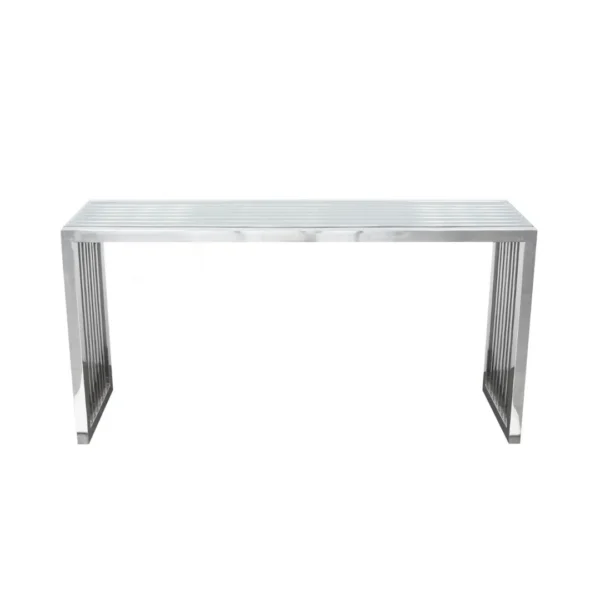 SOHO Modern Glass Console Table By Diamond Sofa - Image 2