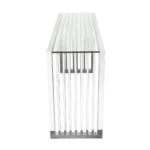 SOHO Modern Glass Console Table By Diamond Sofa - Image 3