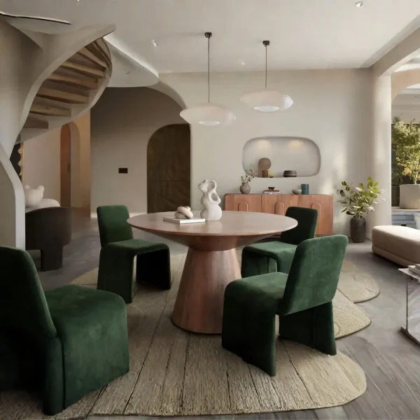 Sona Dining Room Chair Upholstery Fabric By Diamond Sofa - Image 2