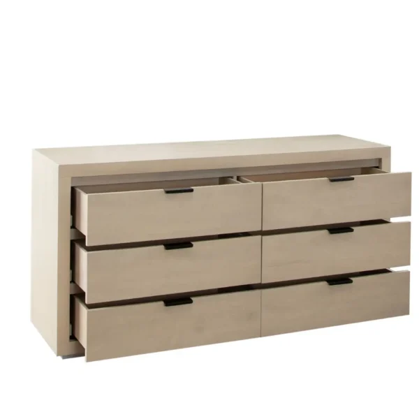 Sonoma 6 Drawer Dresser Solid Wood By Diamond Sofa - Image 2