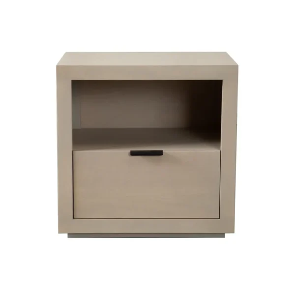 Sonoma Wood 1 Drawer Nightstand By Diamond Sofa - Image 3