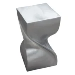 Spire Square Metal Accent Table By Diamond Sofa - Image 5