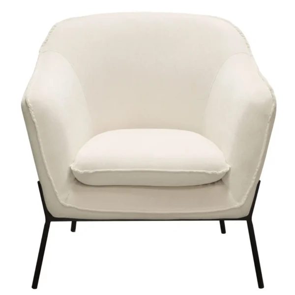 Status Fabric Upholstered Accent Chair By Diamond Sofa - Image 5