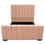Venus Vertical Channel Tufted Bed By Diamond Sofa - Image 2