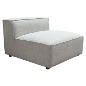 Vice Armless Fabric Upholstery Chair By Diamond Sofa