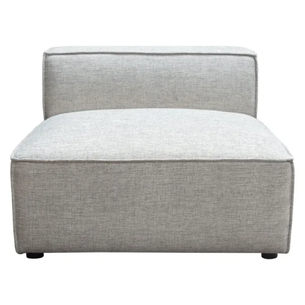 Vice Armless Fabric Upholstery Chair By Diamond Sofa - Image 2
