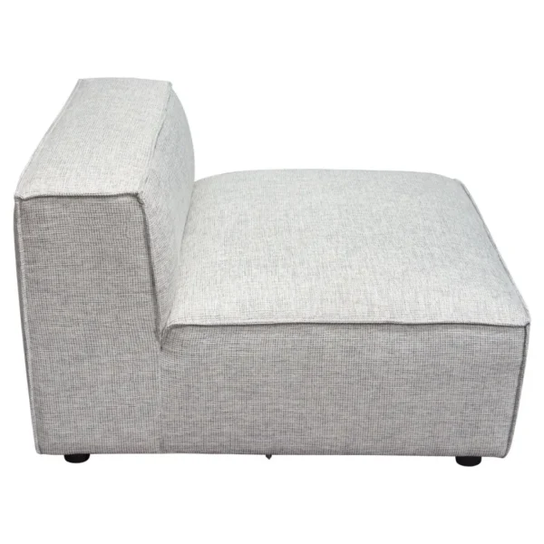 Vice Armless Fabric Upholstery Chair By Diamond Sofa - Image 3
