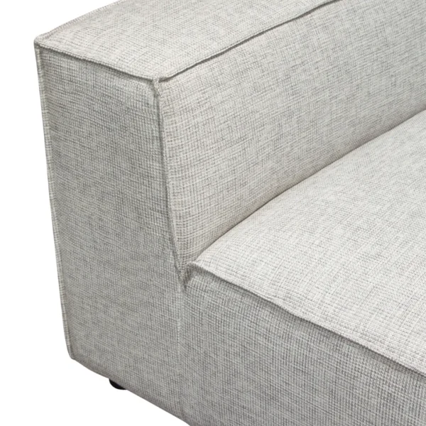 Vice Armless Fabric Upholstery Chair By Diamond Sofa - Image 5